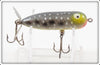 Vintage Heddon Crystal White Spots Baby Torpedo Lure 361 CRWS