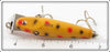 Creek Chub Yellow Spotted Midget Pikie 2214 Special
