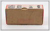 Heddon Black White Head Cone Tail Crazy Crawler In Box 2120 BWH ~