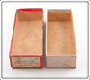 Heddon Crab Wiggler Empty Intro Box With Paper Insert