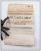Heddon Crab Wiggler Empty Intro Box With Paper Insert