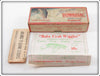 Vintage Heddon Crab Wiggler Intro Box With Paper Insert 