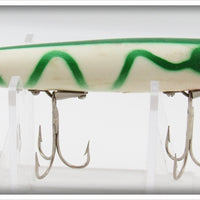 Vintage Paw Paw Green Serpentine Aristocrat Torpedo Lure