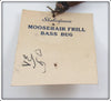 Shakespeare Moosehair Frill Bass Bug On Card