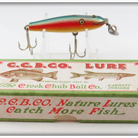 Vintage Creek Chub Rainbow Midget Pikie Lure In Box 2208