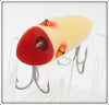 Heddon Uncatalogued White Shore Wood Baby Lucky 13 2400 XRW