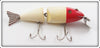 Creek Chub Red Head White Wigglefish In Box 2402 ~