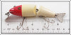 Creek Chub Red Head White Wigglefish In Box 2402 ~