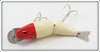 Creek Chub Red Head White Wigglefish In Box 2402 ~