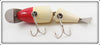 Creek Chub Red Head White Wigglefish In Box 2402 ~