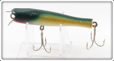 Vintage Lucky Strike Gold Scale Buddy Minnow Lure
