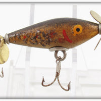 Vintage Clover Creek Obscure Altoona, Pennsylvania Spotted Minnow Lure