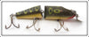 Vintage Creek Chub Frog Spot Jointed Striper Pikie Lure 6819 