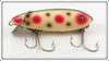 Vintage Heddon Strawberry Thin Body Baby Crab Wiggler Lure 1909S