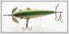Pflueger White Blended Green Back Neverfail Minnow