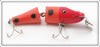 Vintage Creek Chub Orange Spotted Baby Jointed Pikie Lure 2730