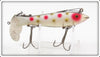 Vintage Heddon Strawberry Dowagiac Spook Lure 9100 S