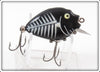Vintage Heddon Black Shore Punkinseed Spook Lure 9630 XBW
