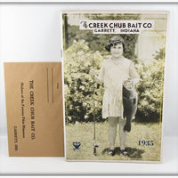 Vintage 1935 The Creek Chub Bait Co Catalog With Envelope