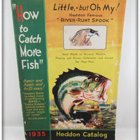 Vintage 1935 Heddon How To Catch More Fish Catalog