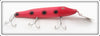 Vintage Creek Chub Orange Spotted Plastic Pikie Lure 730 DDP