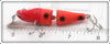 Creek Chub Orange Spotted Plastic Jointed Spinning Pikie 9430 P Special