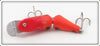 Creek Chub Orange Spotted Plastic Jointed Spinning Pikie 9430 P Special