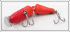 Creek Chub Orange Spotted Plastic Jointed Spinning Pikie 9430 P Special