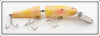 Vintage Creek Chub Pearl Plastic Jointed Pikie Lure 2638 P