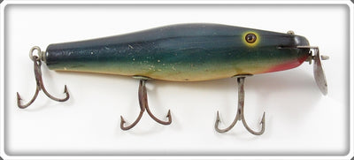 Vintage Creek Chub Purple Eel Husky Surfster Lure 7335
