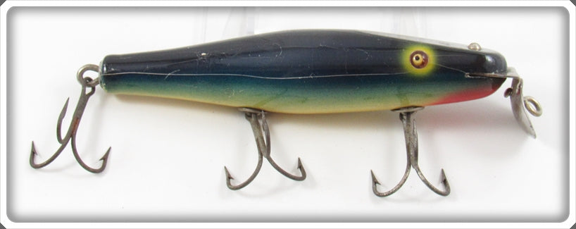 Vintage Creek Chub Purple Eel Surfster Lure 7235