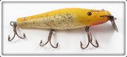 Vintage Creek Chub Yellow Flash Husky Surfster Lure 7337