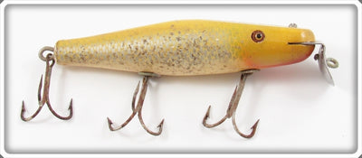 Vintage Creek Chub Yellow Flash Surfster Lure 7237