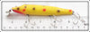 Creek Chub Yellow Spotted Plastic Pikie 714 P