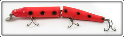 Creek Chub Orange Spotted Giant Jointed Pikie Lure 830