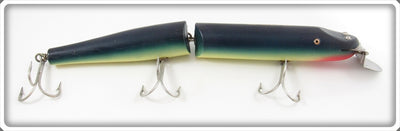 Vintage Creek Chub Purple Eel Giant Jointed Pikie Lure 835
