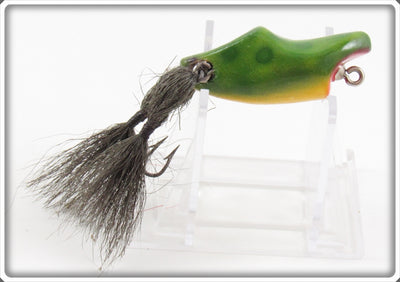 Vintage Unknown Green Frog Lure