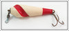 The King Spiral Bait Co. White, Black & Red King Spiral