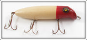 Vintage Paw Paw Red Head White Bass Seeker Lure