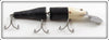 Creek Chub Black White Head Jointed Pikie Lure 2611 DDP Special