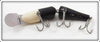 Creek Chub Black White Head Plastic Jointed Pikie 2611 DDP Special