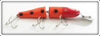 Creek Chub Orange Spotted Plastic Jointed Pikie 2630 DDP Special Lure