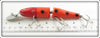 Creek Chub Orange Spotted Plastic Jointed Pikie 2630 DDP Special