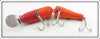 Creek Chub Orange Spotted Plastic Jointed Pikie 2630 DDP Special