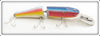 Vintage Creek Chub Rainbow Plastic Jointed Pikie 2608 DDP Special Lure