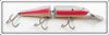 Creek Chub Silver Scale Red Stripe Jointed Pikie 2600 DDP Special