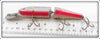 Creek Chub Silver Scale Red Stripe Plastic Jointed Pikie 2600 DDP Special