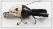 Creek Chub Black White Head Baby Dingbat Lure 5211 Special