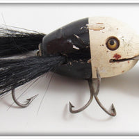 Creek Chub Black White Head Baby Dingbat 5211 Special
