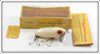Vintage Fred Arbogast Luminous 5/8 Ounce Jitterbug Lure In Box 657 L